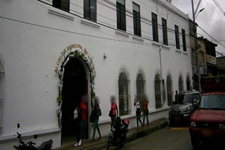 Fachada de la Alcaldía Municipal de Jamundí