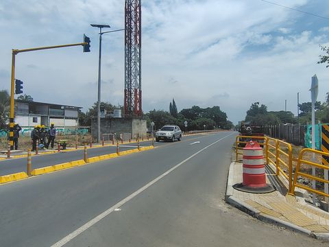 Obra vial en Cali con afectación de predios